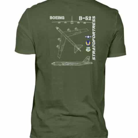 B-52 Stratofortress Col en V - V-Neck Shirt for Men-2587