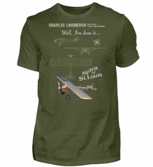 T-Shirt SPIRIT OF SAINT LOUIS Collection Héritage - Men Basic Shirt-1109