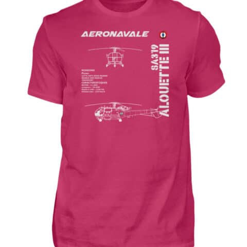 AERONAVALE ALOUETTE III - Men Basic Shirt-1216
