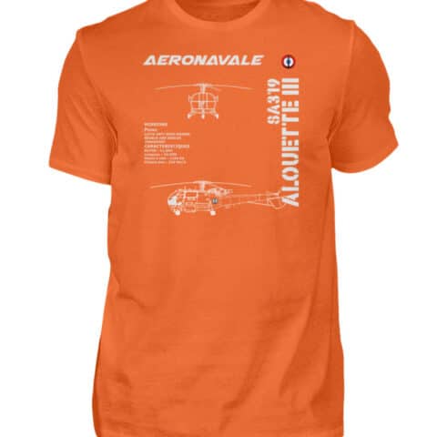 AERONAVALE ALOUETTE III - Men Basic Shirt-1692