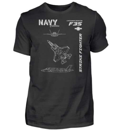 F35 STRIKE FIGHTER - Men Basic Shirt-16
