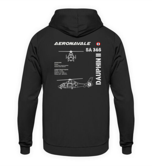 AERONAVALE DAUPHIN II - Unisex Hoodie-1624