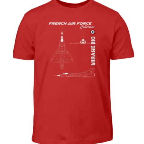 T-shirt French Air Force MIRAGE IIIC - Kids Shirt-4