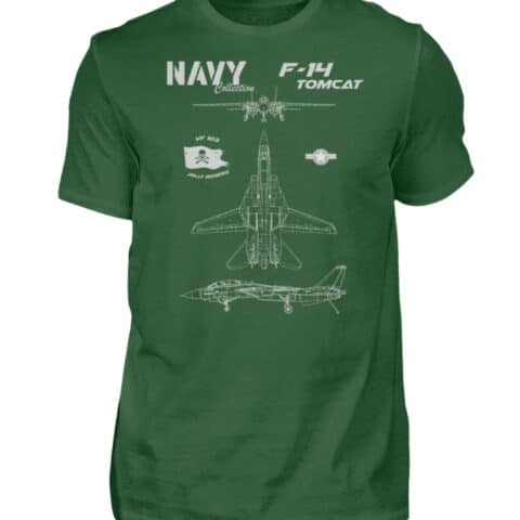 F 14 Jolly Rogers - Men Basic Shirt-833