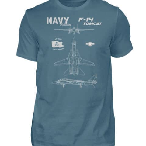 F 14 Jolly Rogers - Men Basic Shirt-1230