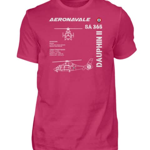 AERONAVALE DAUPHIN II - Men Basic Shirt-1216