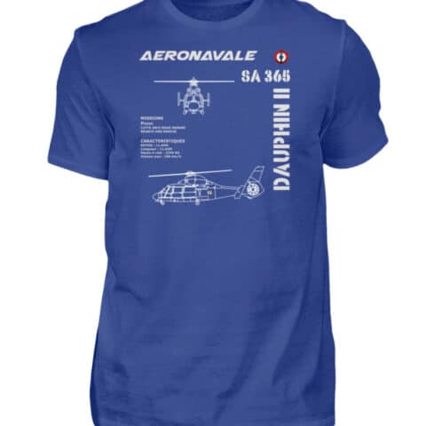 AERONAVALE DAUPHIN II - Men Basic Shirt-668