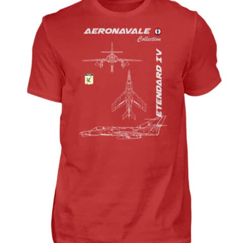 Aéronavale ETENDARD IV - Men Basic Shirt-4