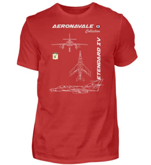 Aéronavale ETENDARD IV - Men Basic Shirt-4