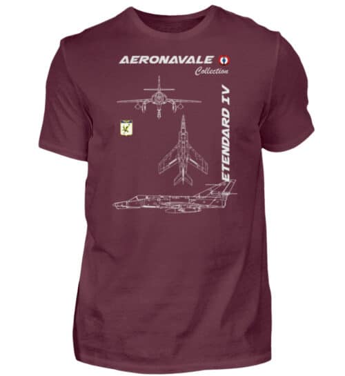 Aéronavale ETENDARD IV - Men Basic Shirt-839