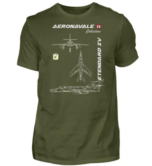 Aéronavale ETENDARD IV - Men Basic Shirt-1109