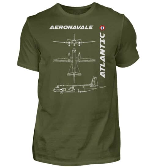 Aéronavale ATLANTIC - Men Basic Shirt-1109