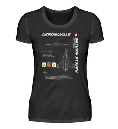 Aéronavale RAFALE Dames - Women Basic Shirt-16