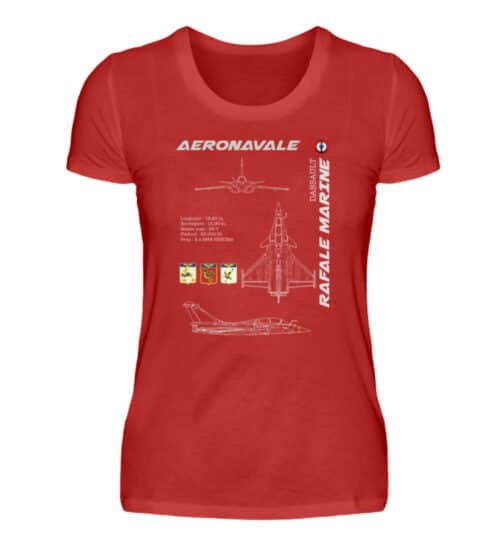 Aéronavale RAFALE Dames - Women Basic Shirt-4