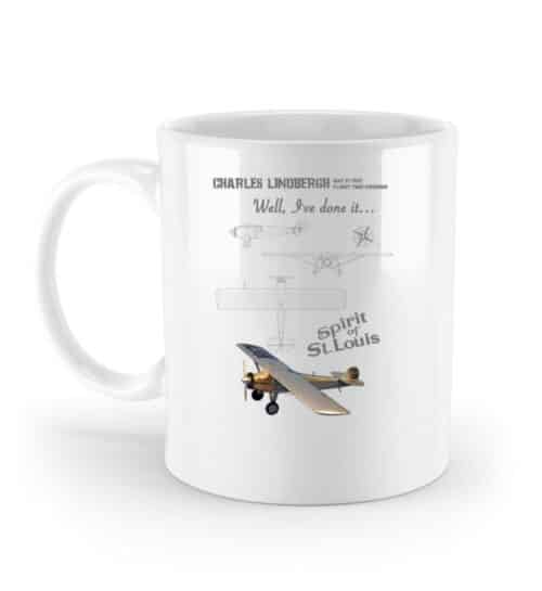 Lindbergh et le Spirit of Saint Louis - Standard Mug-3