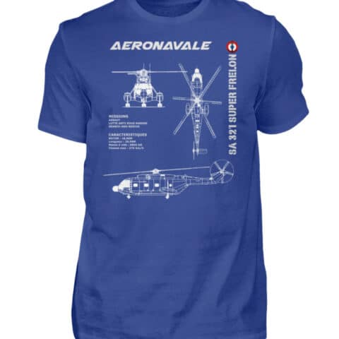 AERONAVALE Super Frelon - Men Basic Shirt-668