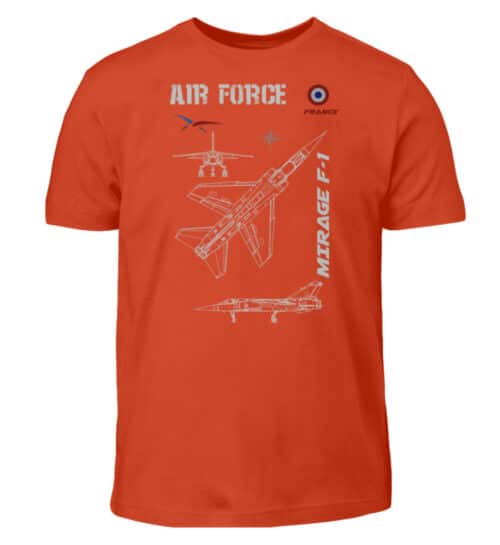 Air Force : MIRAGE F1 Enfant - Kids Shirt-1236