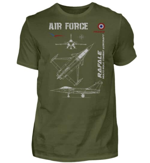 Air Force : RAFALE - Men Basic Shirt-1109