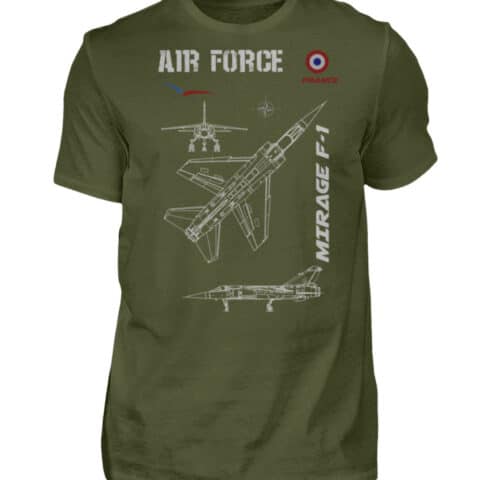 MIRAGE F-1 Air Force - Men Basic Shirt-1109