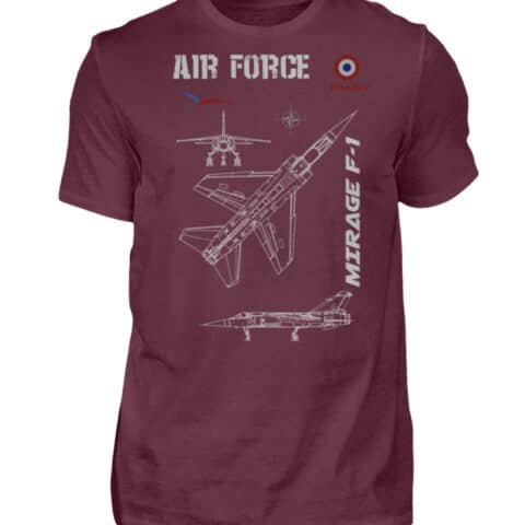 MIRAGE F-1 Air Force - Men Basic Shirt-839