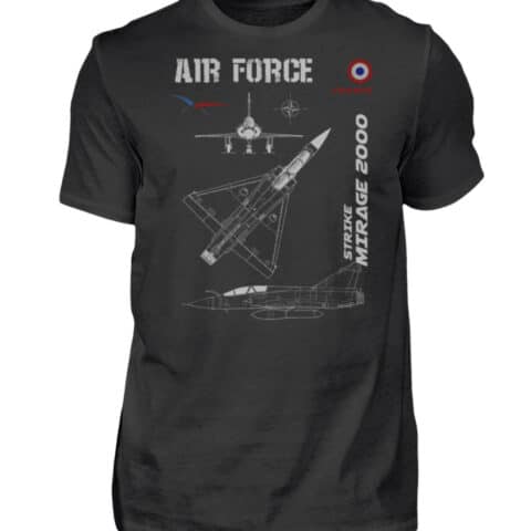 Air Force : MIRAGE 2000 Strike - Men Basic Shirt-16
