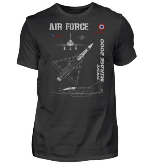 Air Force : MIRAGE 2000 Strike - Men Basic Shirt-16