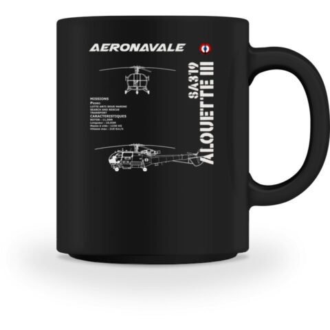 MUG Aéronavale ALOUETTE III - mug-16