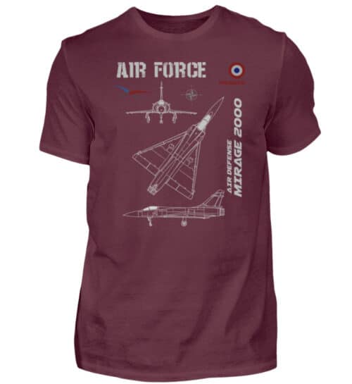 Air Force : MIRAGE 2000 - Men Basic Shirt-839