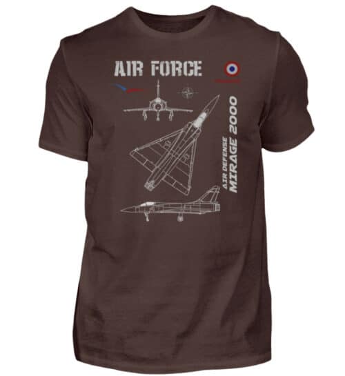 Air Force : MIRAGE 2000 - Men Basic Shirt-1074