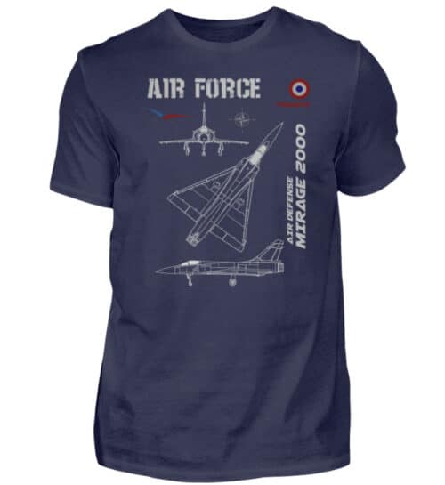 Air Force : MIRAGE 2000 - Men Basic Shirt-198