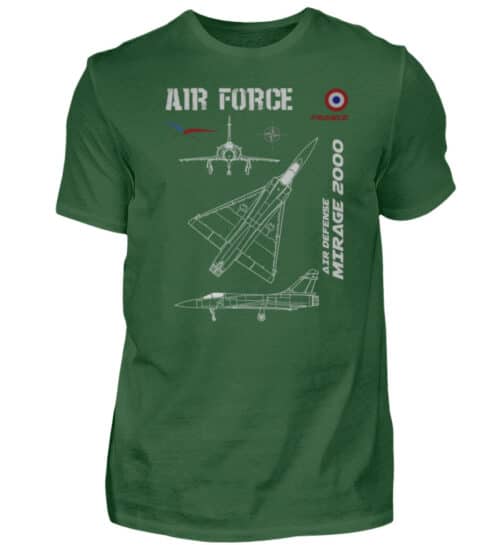 Air Force : MIRAGE 2000 - Men Basic Shirt-833