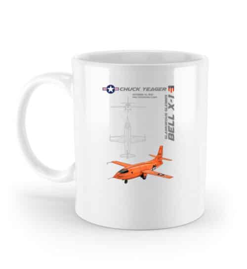 Chuck Yeager et le Bell X-1 - Standard Mug-3