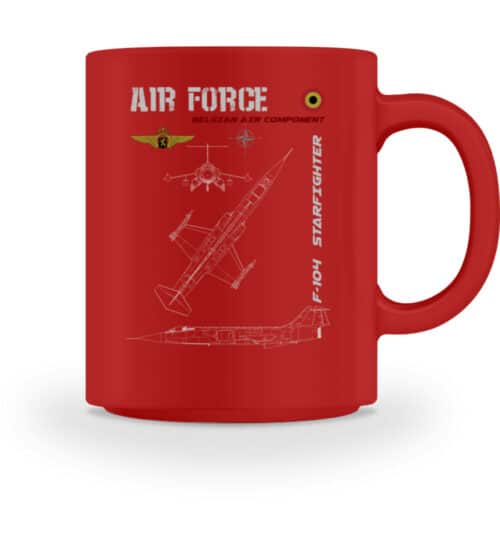 Air Force : F-104 BELGIQUE - mug-4