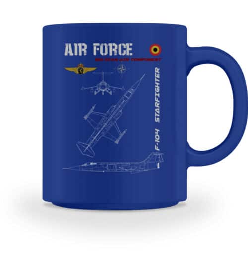 Air Force : F-104 BELGIQUE - mug-27