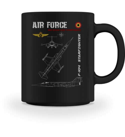 Air Force : F-104 BELGIQUE - mug-16