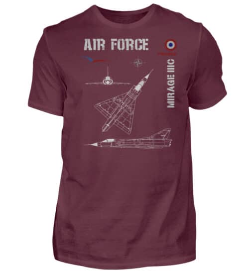 Air Force : MIRAGE III - Men Basic Shirt-839