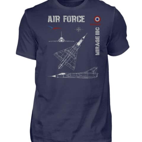 Air Force : MIRAGE III - Men Basic Shirt-198