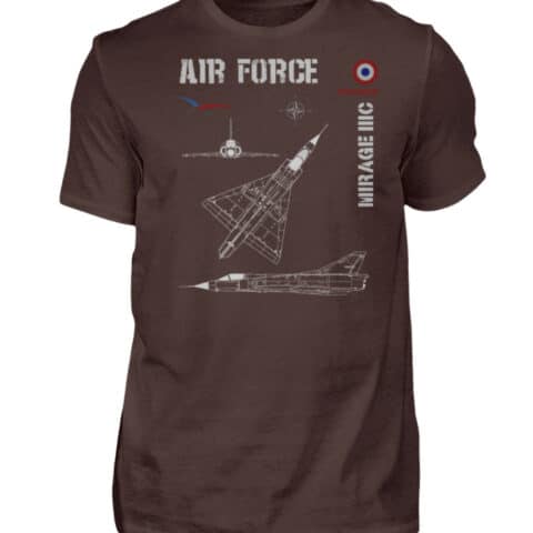 Air Force : MIRAGE III - Men Basic Shirt-1074