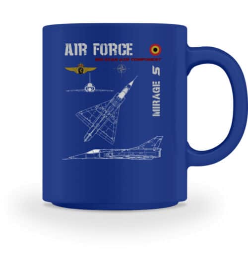 Air Force : MIRAGE 5 BELGIQUE - mug-27
