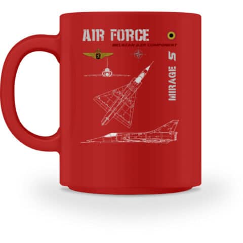 Air Force : MIRAGE 5 BELGIQUE - mug-4