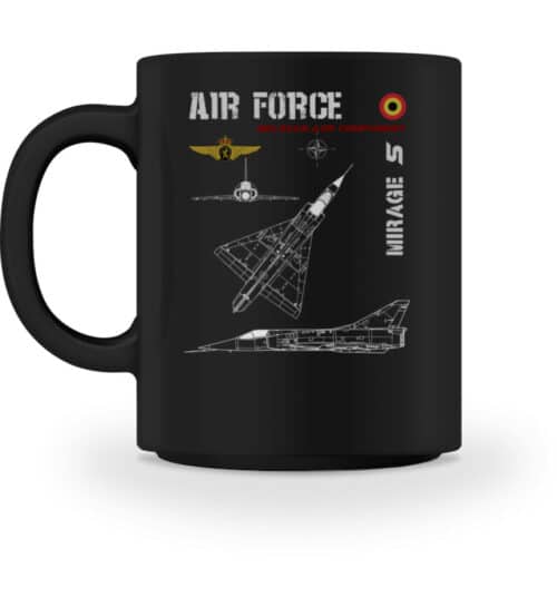 Air Force : MIRAGE 5 BELGIQUE - mug-16
