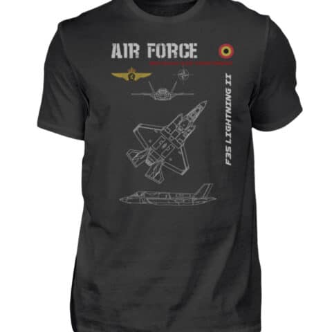 Air Force : F35 BELGIQUE - Men Basic Shirt-16