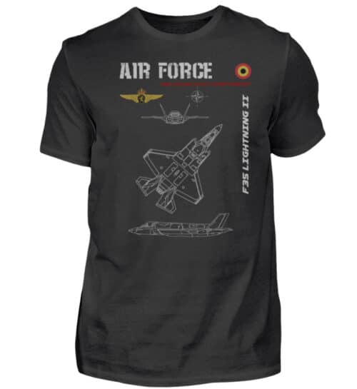 Air Force : F35 BELGIQUE - Men Basic Shirt-16