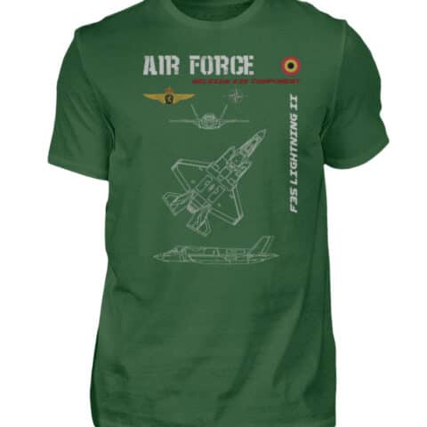 Air Force : F35 BELGIQUE - Men Basic Shirt-833