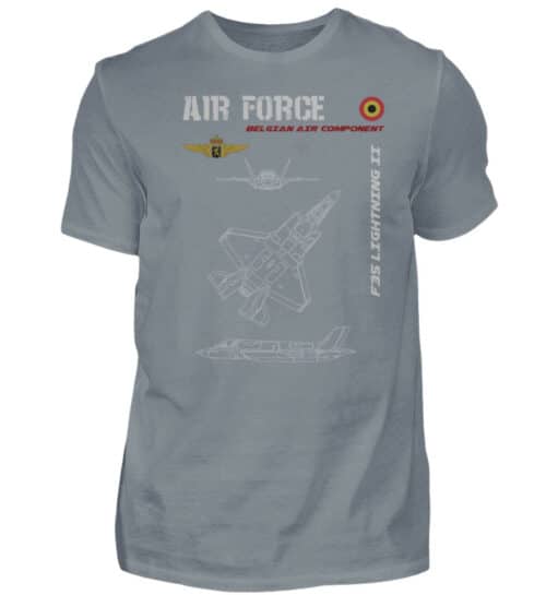 Air Force : F35 BELGIQUE - Men Basic Shirt-1157