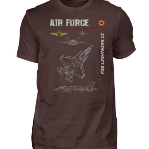 Air Force : F35 BELGIQUE - Men Basic Shirt-1074
