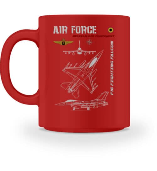 Air Force : F-16 BELGIQUE - mug-4