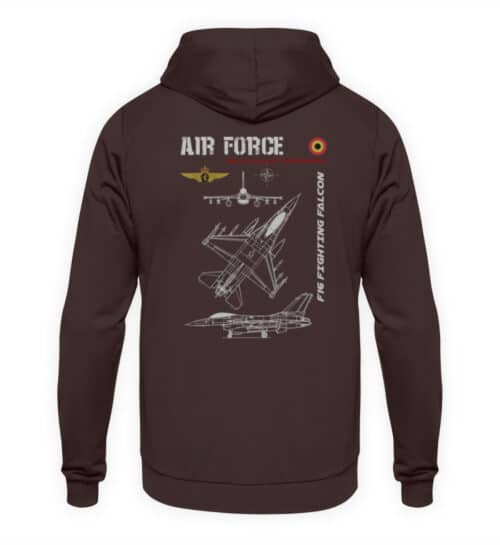 Air Force : F-16 BELGIQUE - Unisex Hoodie-1604