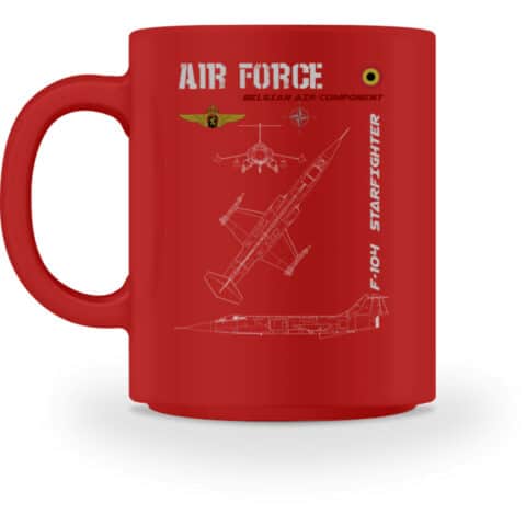 Air Force : F-104 BELGIQUE - mug-4