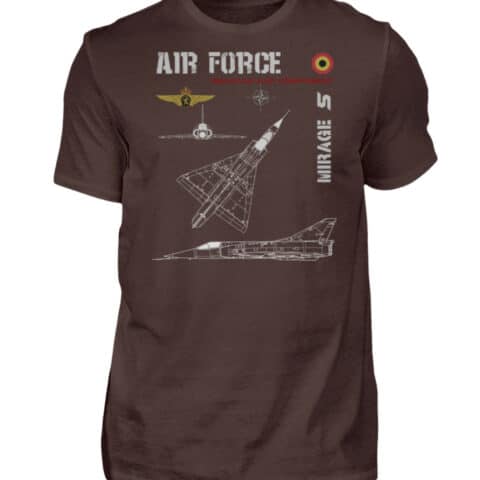 Air Force : MIRAGE 5 BELGIQUE - Men Basic Shirt-1074